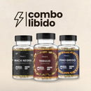 Combo Feno Grego + Maca Negra + Tribulus Terrestris