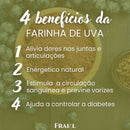 Farinha de uva - 100 % pura
